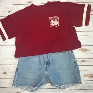 Nautical T shirt. Size Medium
